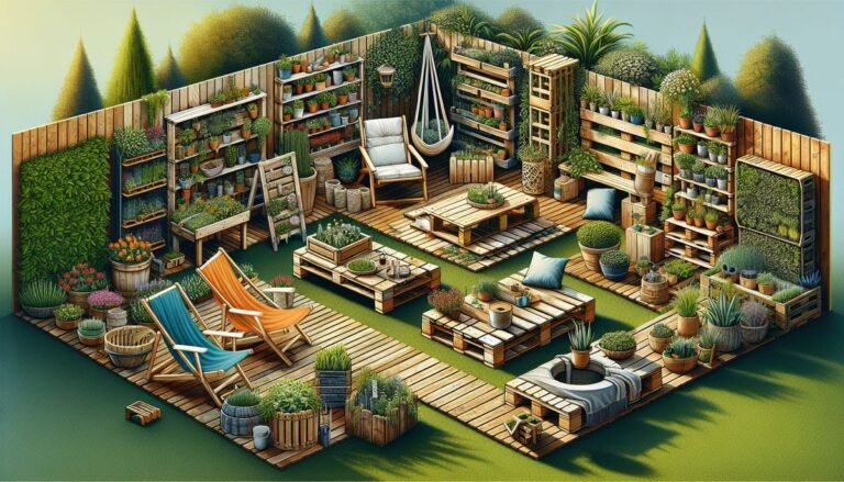 ТОП-5 ідей для вашого саду: вироби з палетів, які змінять ваш простір