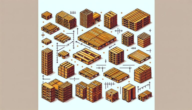 Стандартні розміри піддонів: який вибрати для вашої потреби?